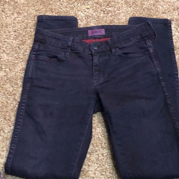 KORAL Red Tint Skinny Jeans, Size 24 - Picture 1 of 6